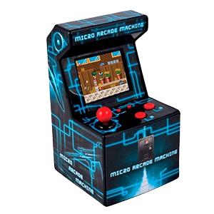 Máquina arcade retro de Crypto Alien