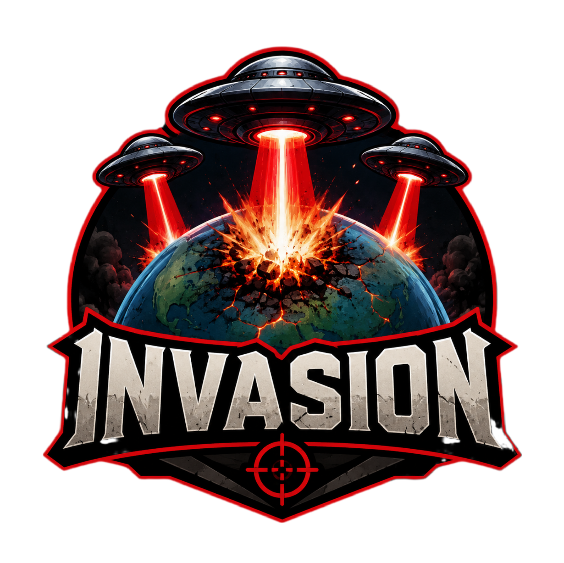 Logo del modo Invasión de Crypto Alien